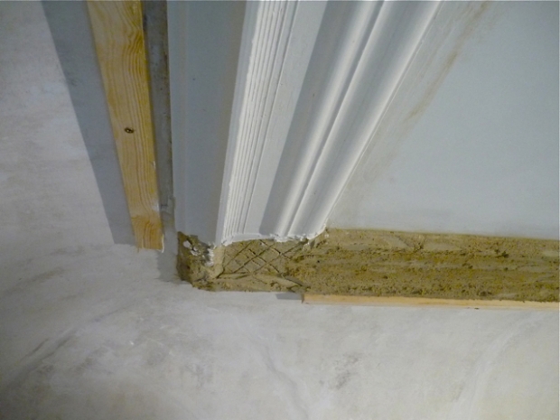 New lime cornice