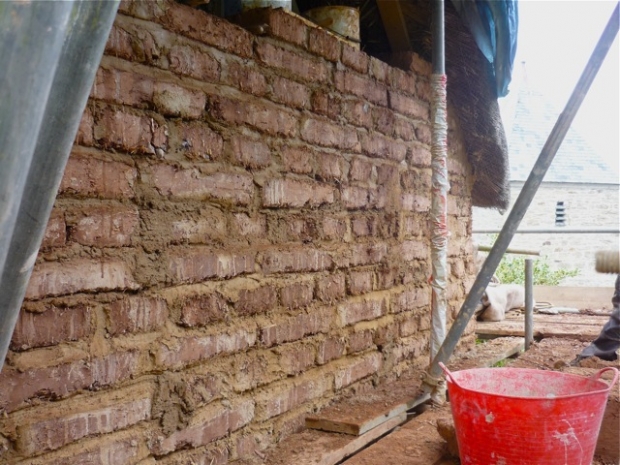 New cob gable