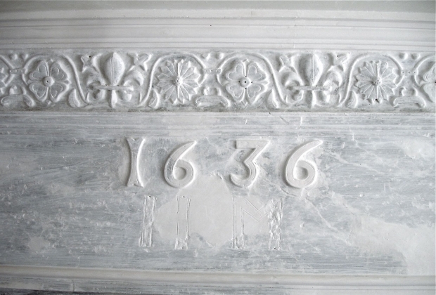 Repaired plasterwork